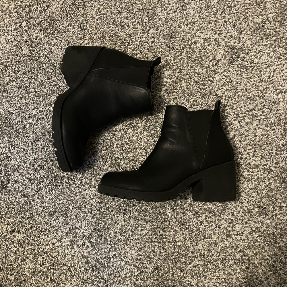 Dirty Laundry Black Ankle Boots